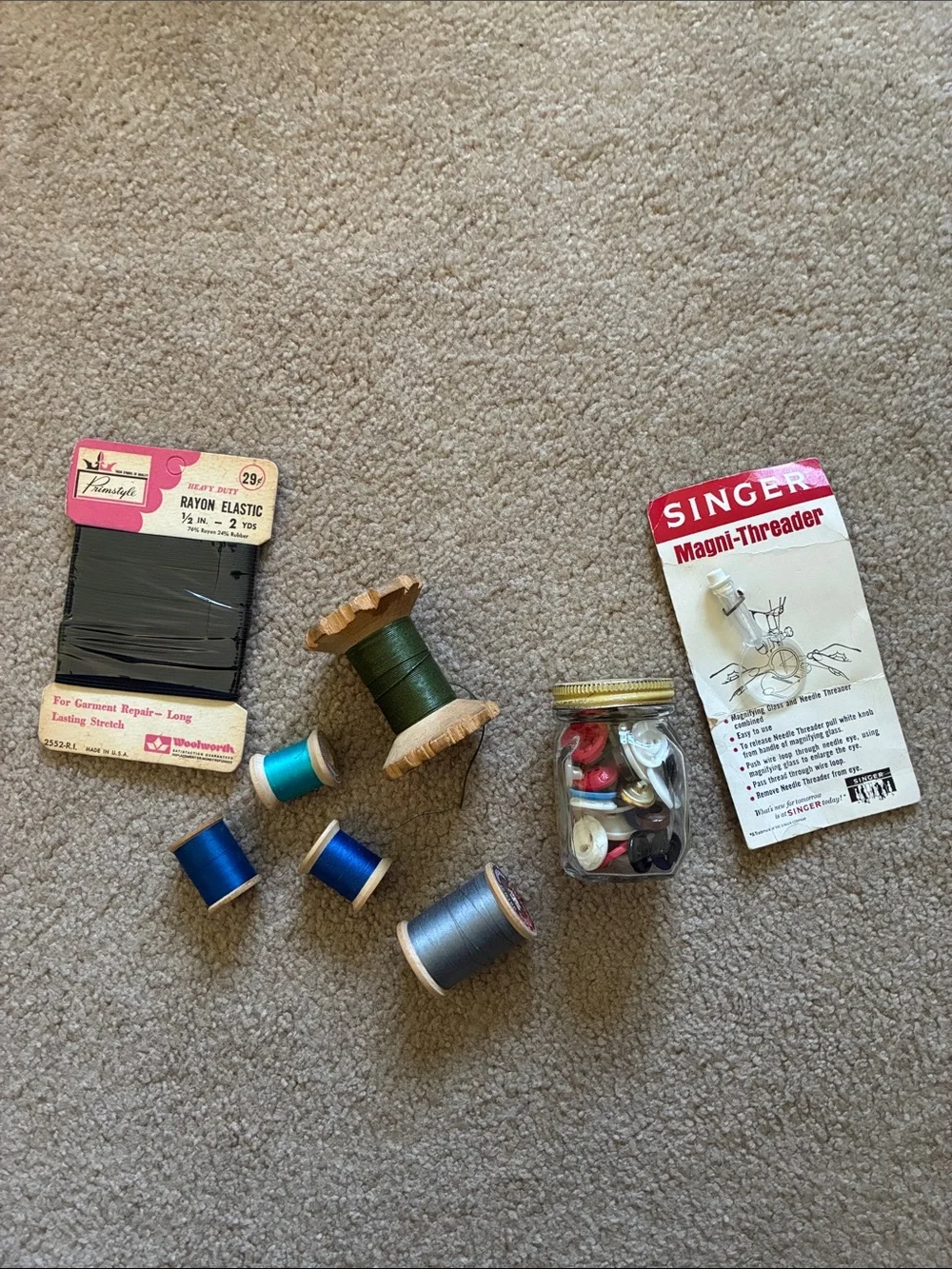 Vintage Sewing Supplies